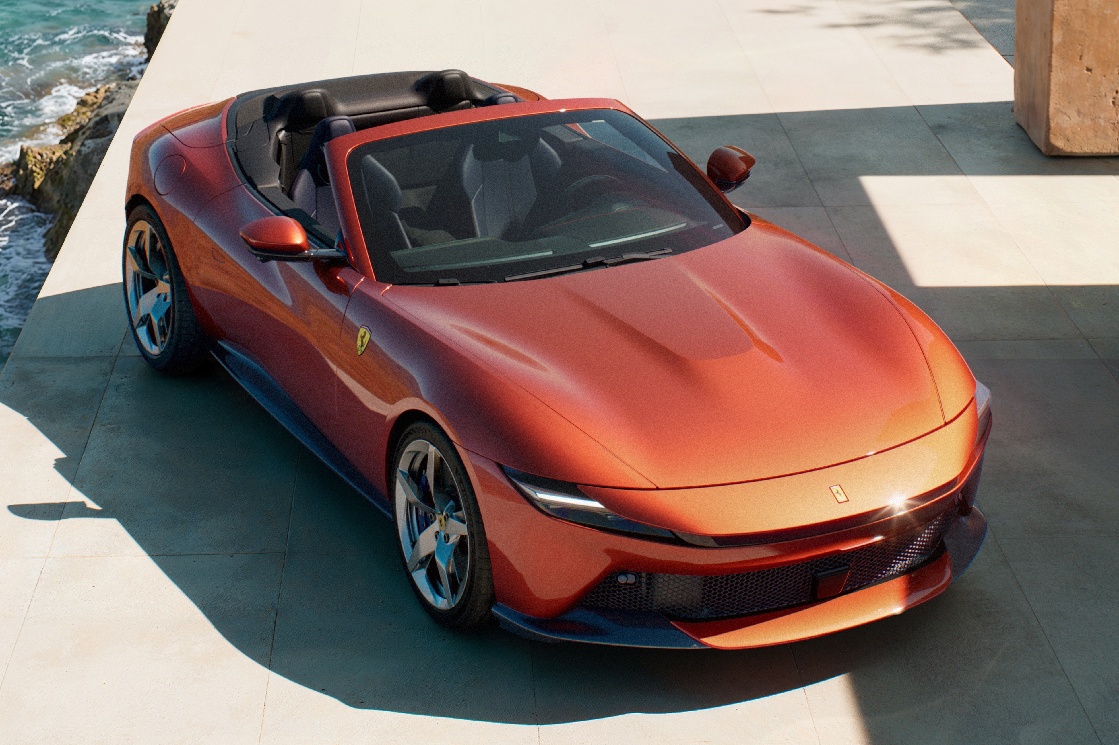 Chi tiet sieu xe Ferrari Amalfi Spider hoan toan moi hinh anh