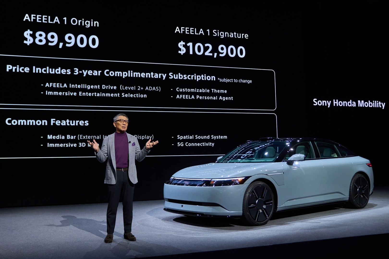 afeela,  sony,  honda,  xe dien,  ev,  khai tu,  xiaomi,  tesla anh 3