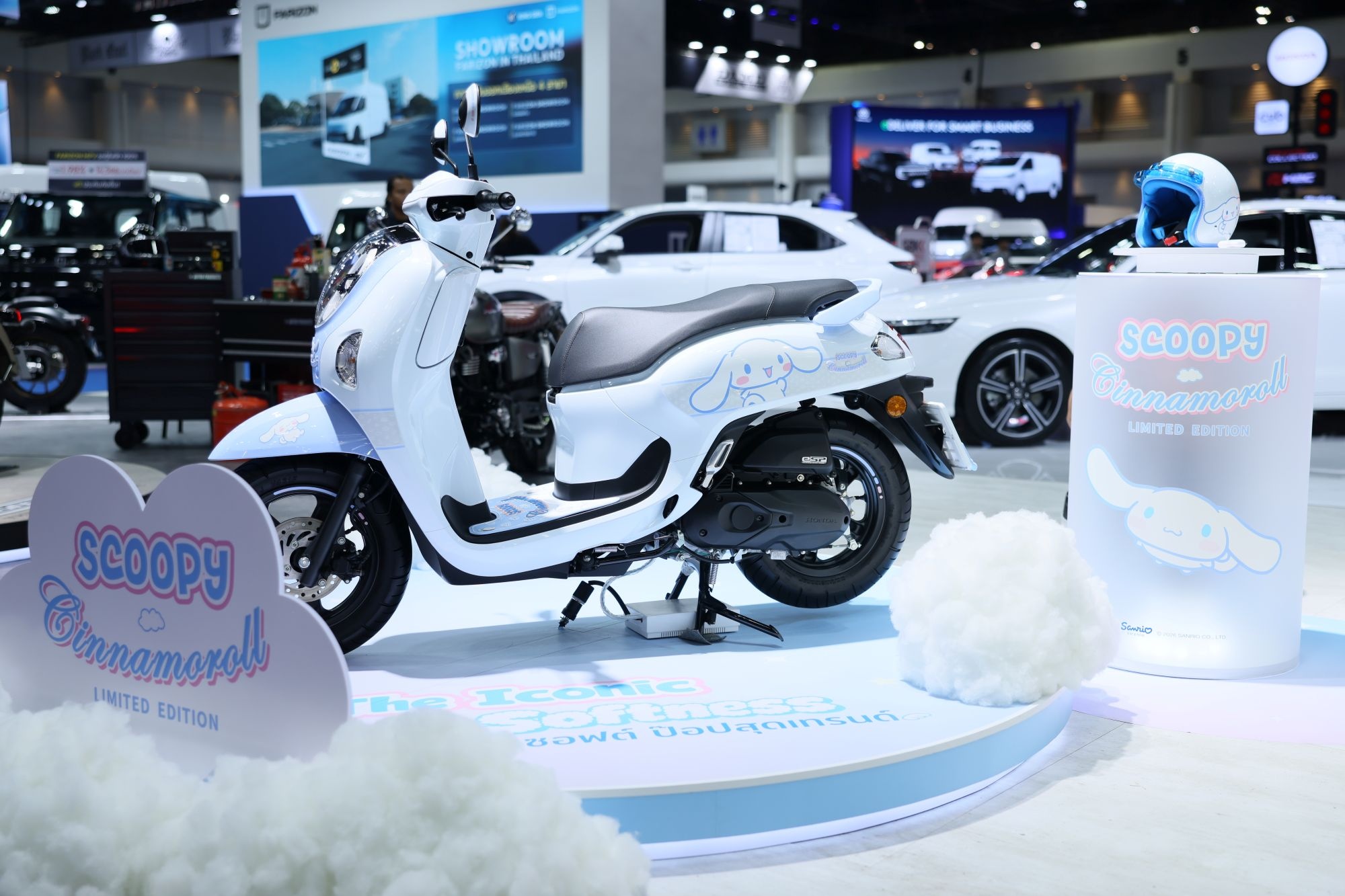honda,  honda scoopy,  tay ga,  honda scoopy,  Cinnamoroll,  Bangkok International Motor Show,  thai lan,  Sanrio anh 9