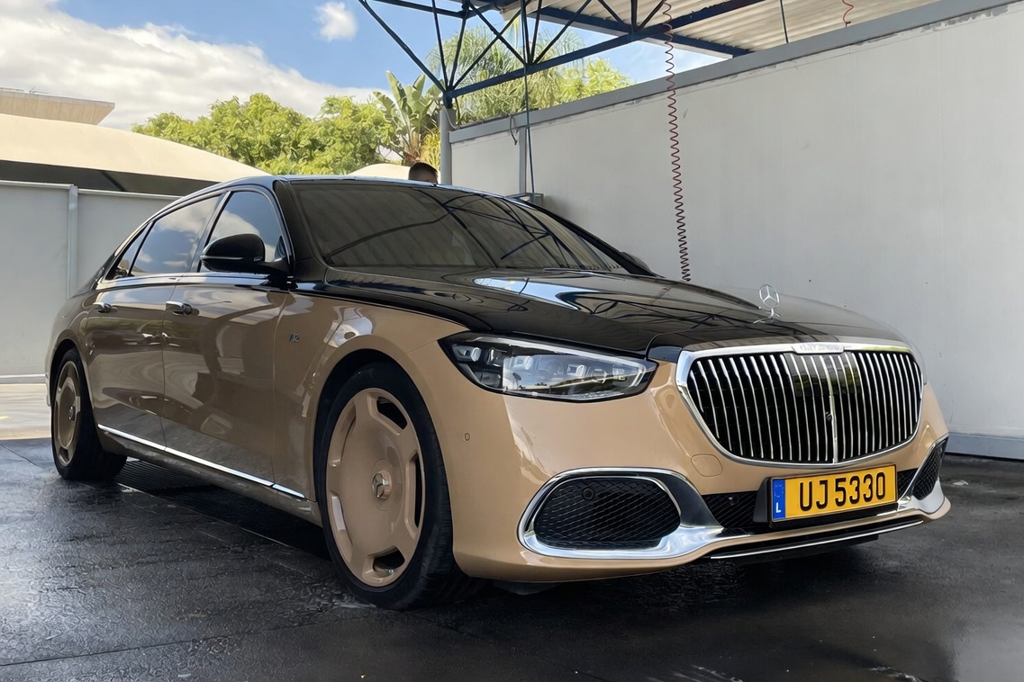 Erling Haaland,  mercedes,  maybach,  s 680,  mercedes-maybach,  Virgil Abloh,  s 680 Virgil Abloh,  Virgil Abloh Edition,  tien dao,  cau thu anh 4