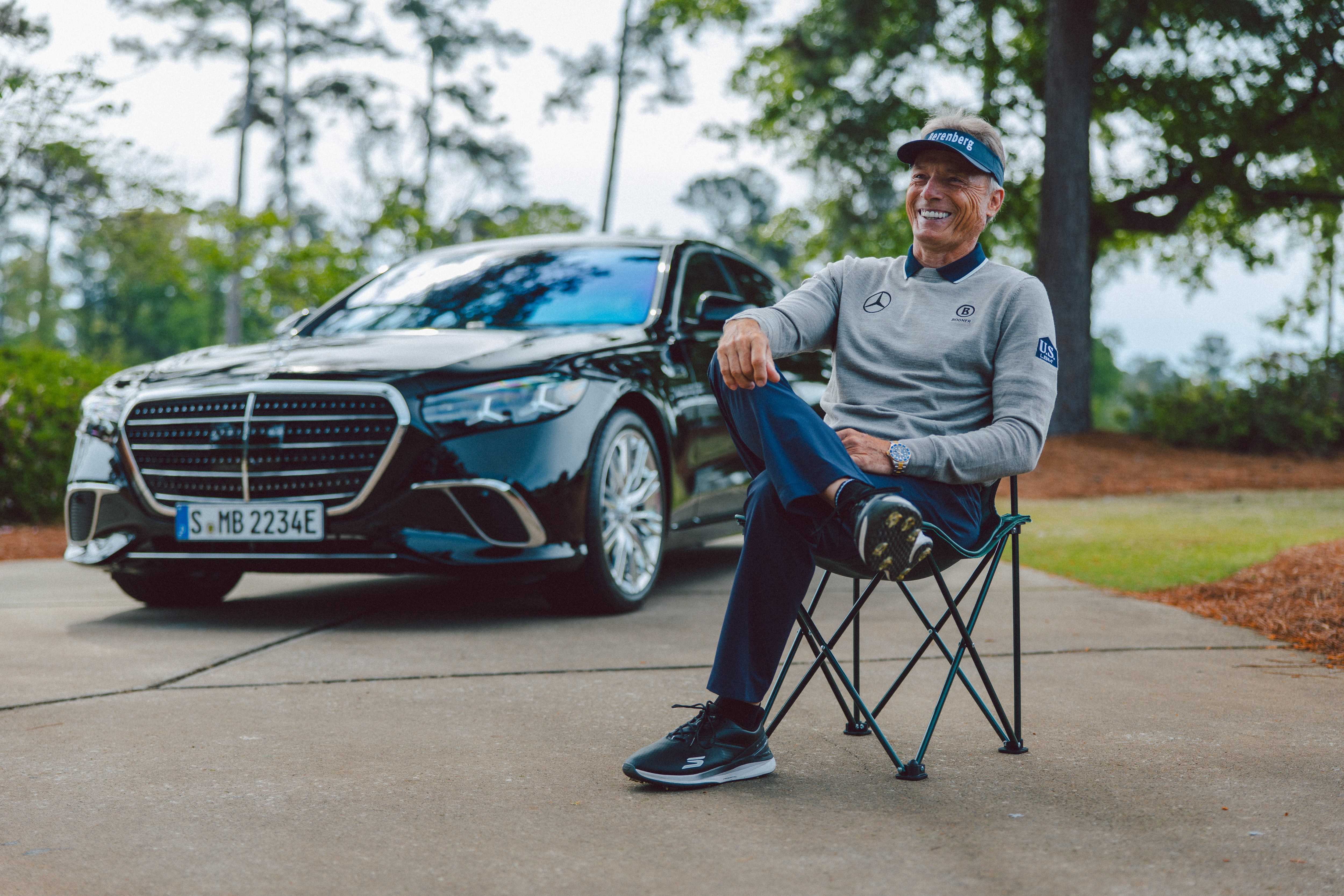 mercedes,  mercedes-benz,  s-class,  golf,  Bernhard Langer,  masters,  duc anh 1