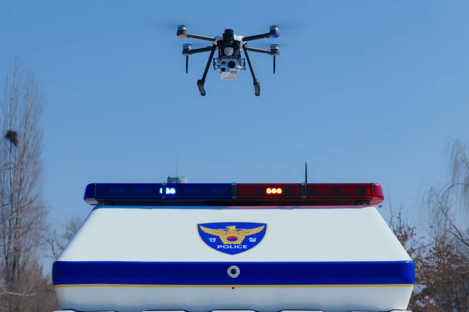 kia pv5,  kia,  pv5,  xe dien,  canh sat,  canh sat han quoc,  han quoc,  drone,  ai,  tri tue nhan tao anh 6
