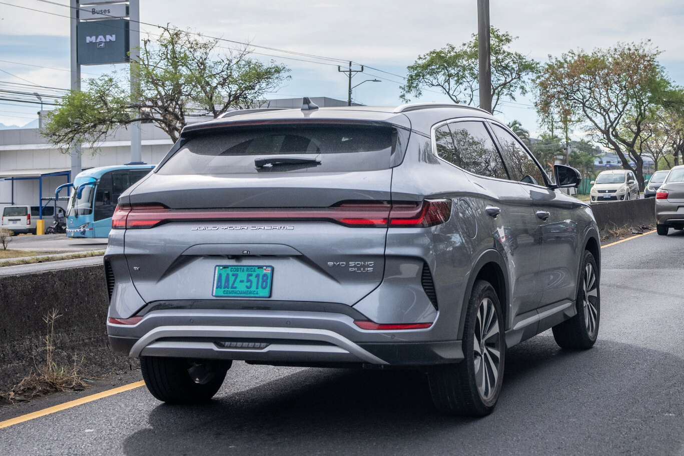 costa rica,  xe dien,  trung quoc,  costa rica,  chau my,  byd,  ev anh 3