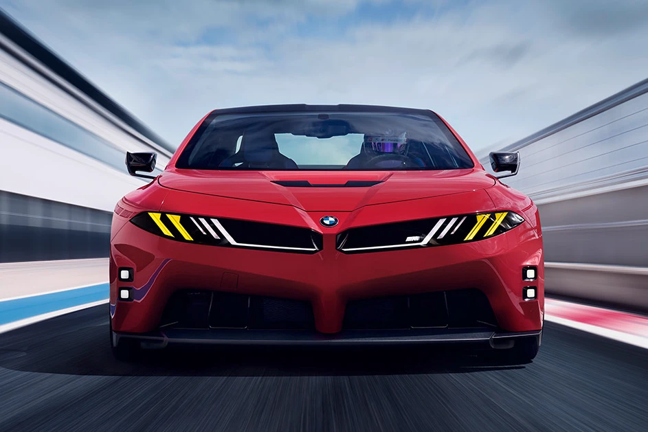 Xem truoc thiet ke cua BMW M3 thuan dien qua BMW M Concept Neue Klasse hinh anh