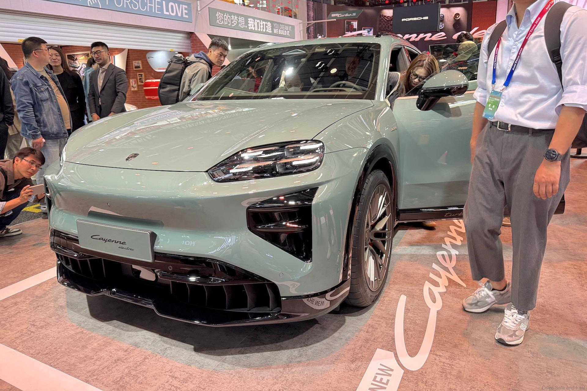 trung quoc,  thuan dien,  911,  porsche 911,  cayenne,  cayenne electric,  porsche anh 5