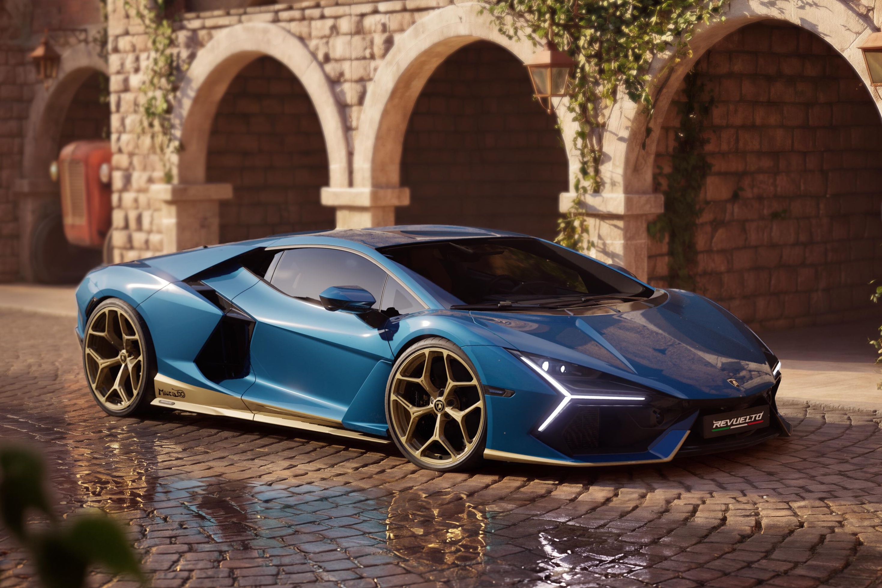 Siêu xe Lamborghini Revuelto Miura 60 Homage tri ân huyền thoại Miura