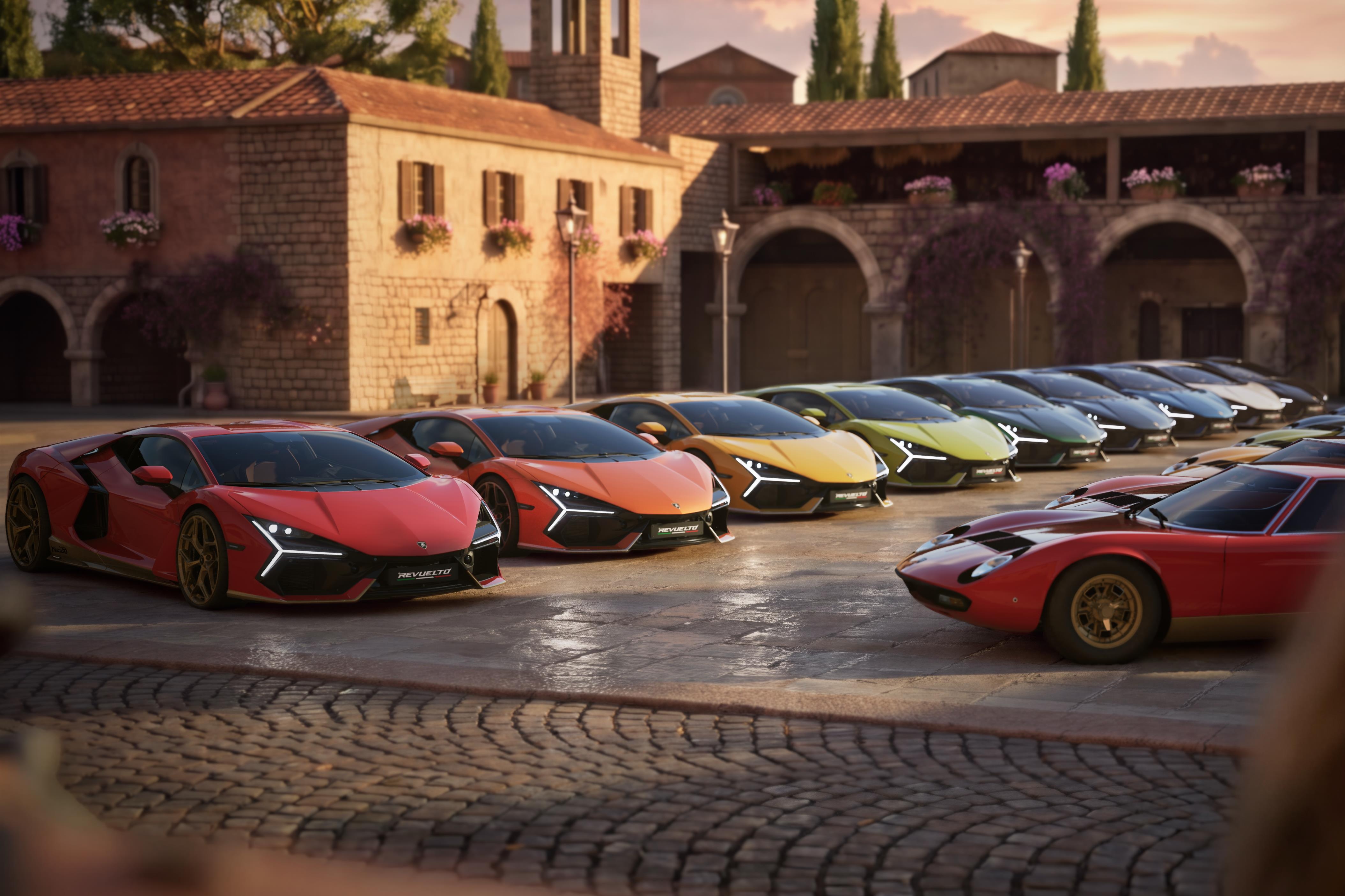 lamborghini revuelto,  lamborghini,  revuelto,  miura,  lamborghini miura,  si&ecirc;u xe,  miura 60 homage,  Revuelto Miura 60 Homage ảnh 1
