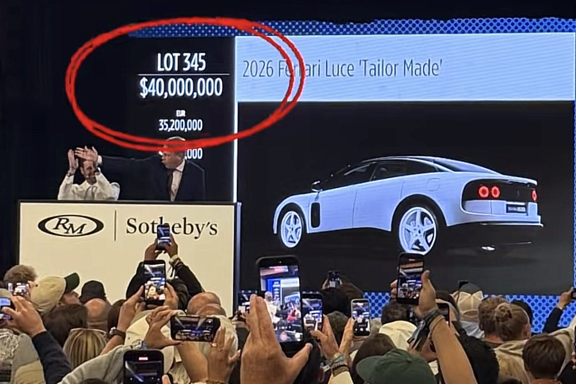 ferrari,  ferrari luce,  xe điện,  ev,  đấu gi&aacute;,  si&ecirc;u xe,  luce,  rm sotheby's ảnh 5