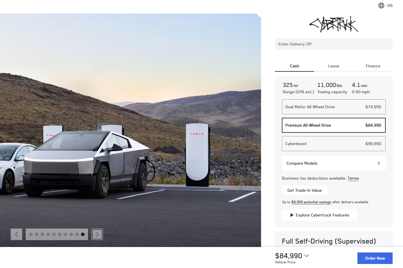 Tesla Cybertruck,  tesla,  cybertruck,  b&aacute;n tải,  b&aacute;n tải điện,  tăng gi&aacute;,  mỹ,  Cyberbeast ảnh 1
