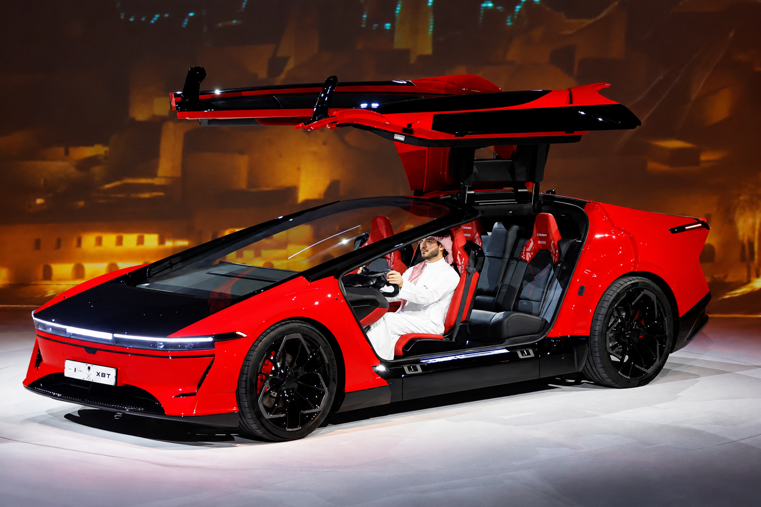 Ceer Exobot,  Saudi Arabia,  ceer,  exobot,  suv,  sedan,  xe điện,  xe thuần điện,  si&ecirc;u xe ảnh 2