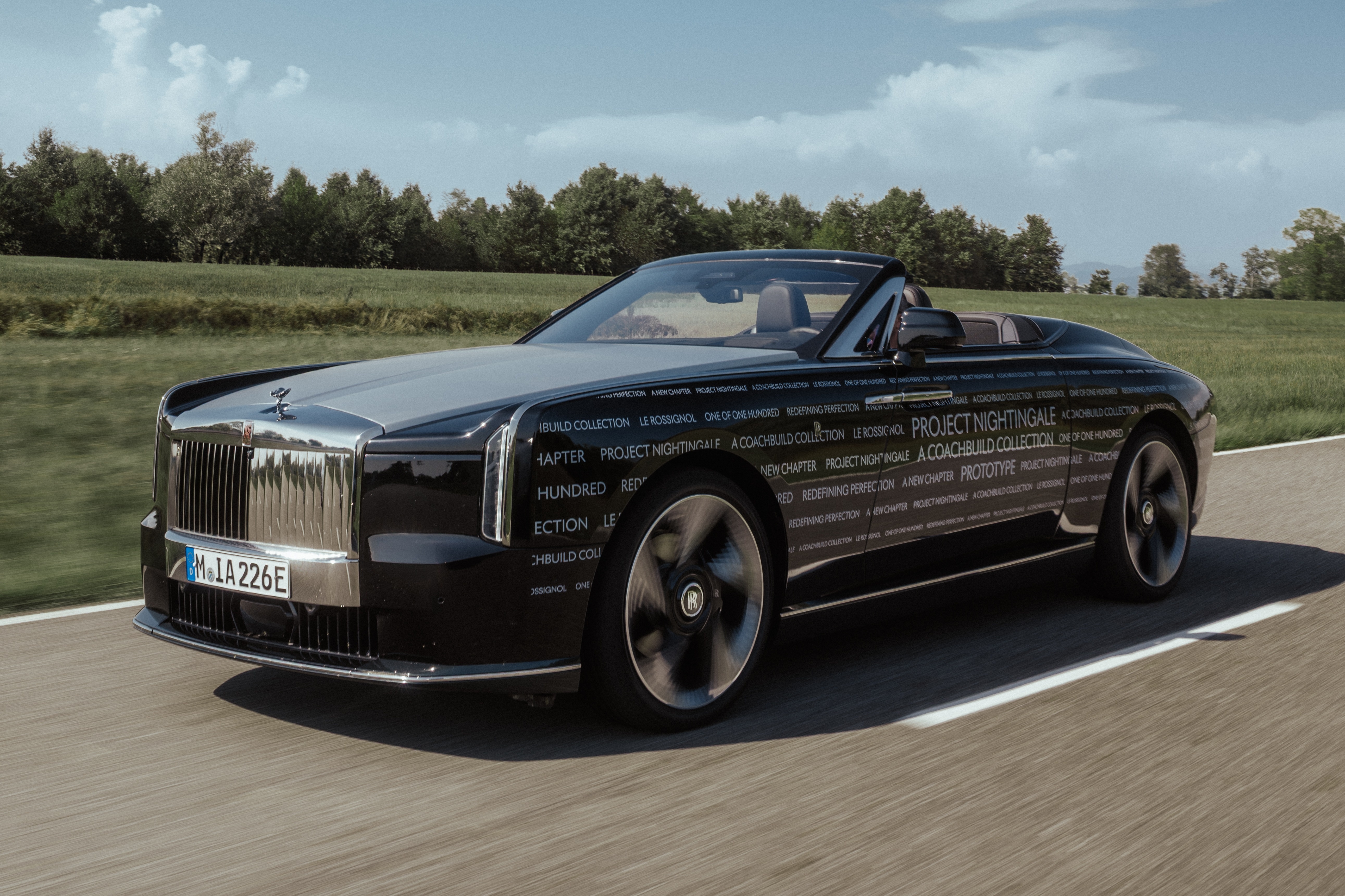 Rolls-Royce Nightingale,  Rolls-Royce,  Nightingale,  ev,  thuần điện,  xe điện ảnh 6