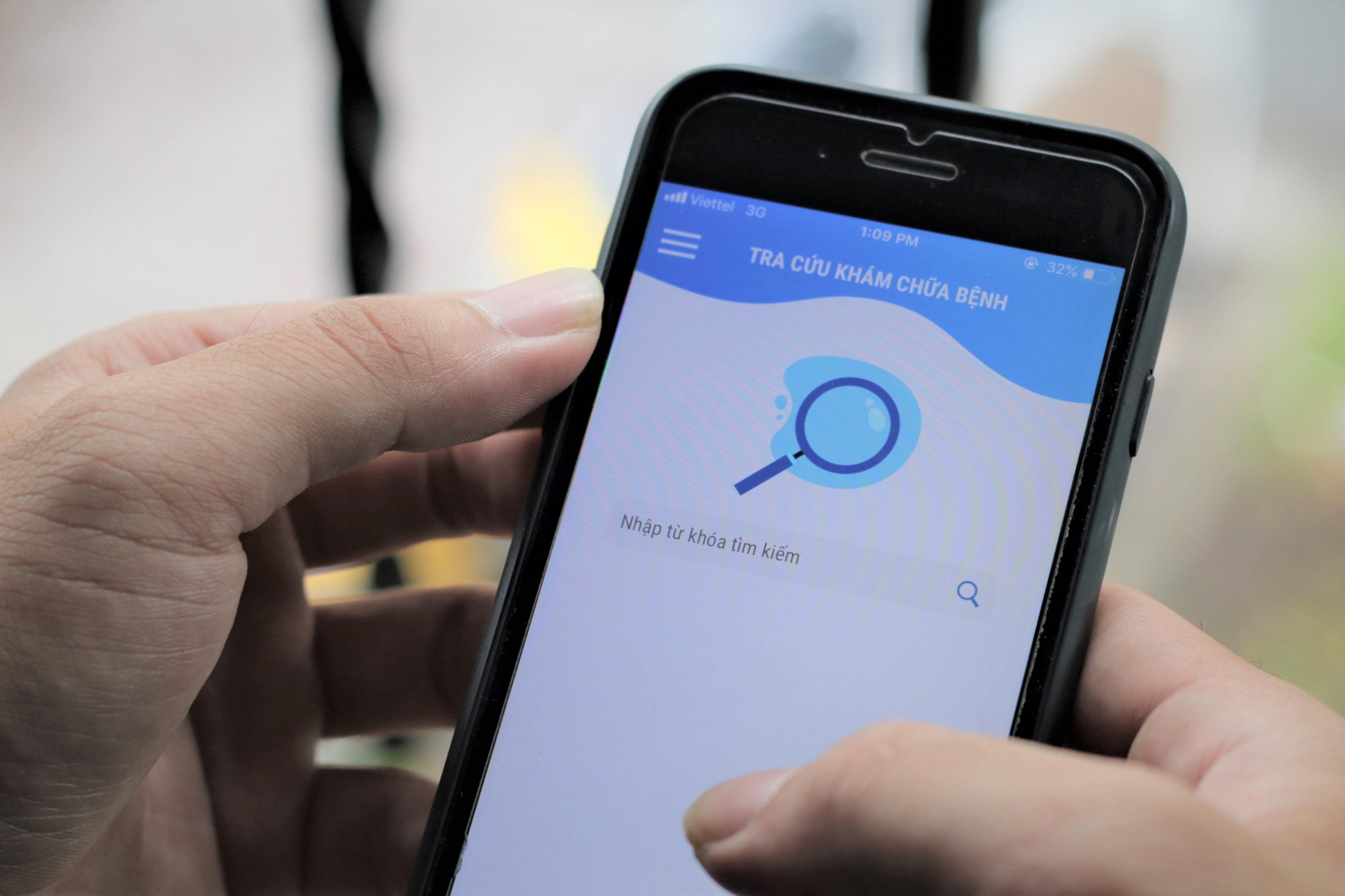 Nguoi Sai Gon hoi cho kham benh tren ung dung dien thoai hinh anh