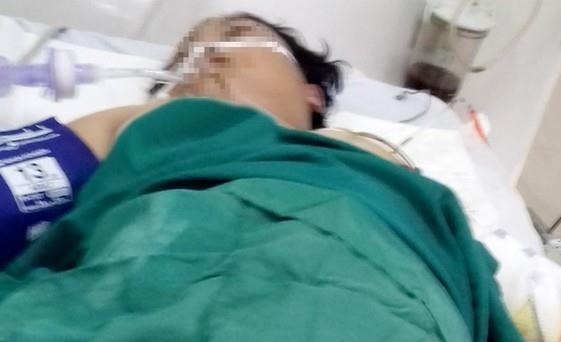 Chong tuoi xang dot thai phu, hai nguoi thuong vong hinh anh