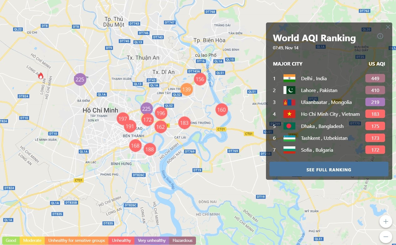 TP.HCM ngập trong sương mù ảnh 1 TP.HCM ngap trong suong mu anh 1