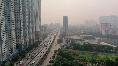 Khong khi Ha Noi rat xau sang nay hinh anh