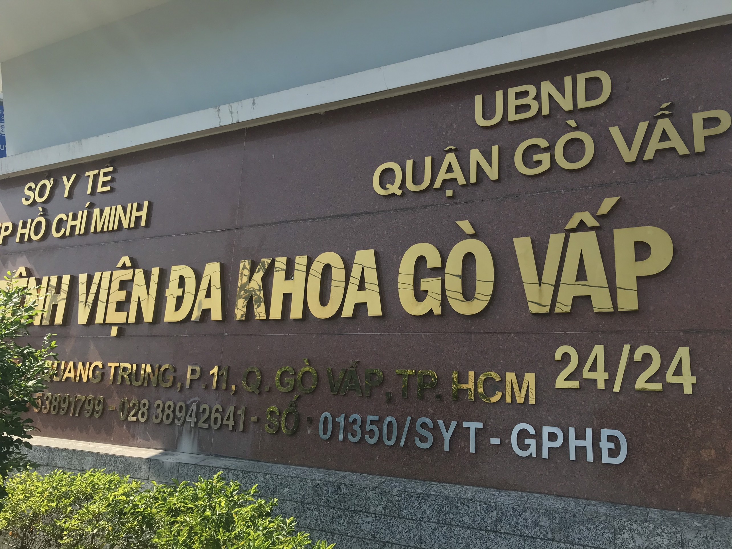 So Y te noi ve nghi van GD benh vien Go Vap gom khau trang de ban hinh anh