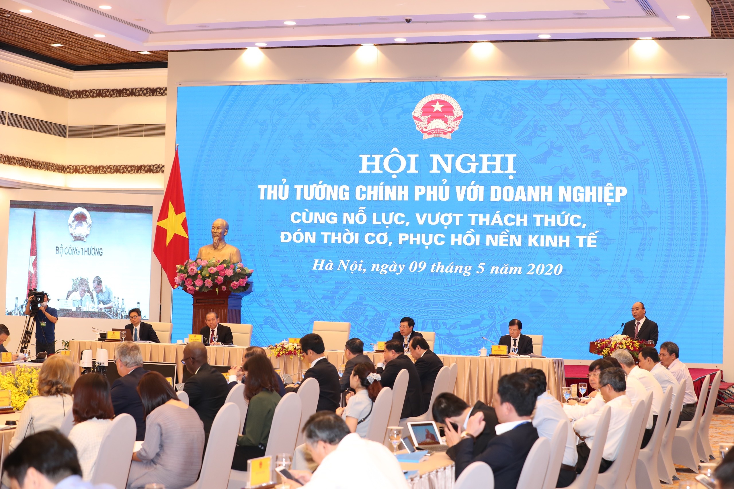 Hoi nghi Thu tuong voi doanh nghiep anh 2