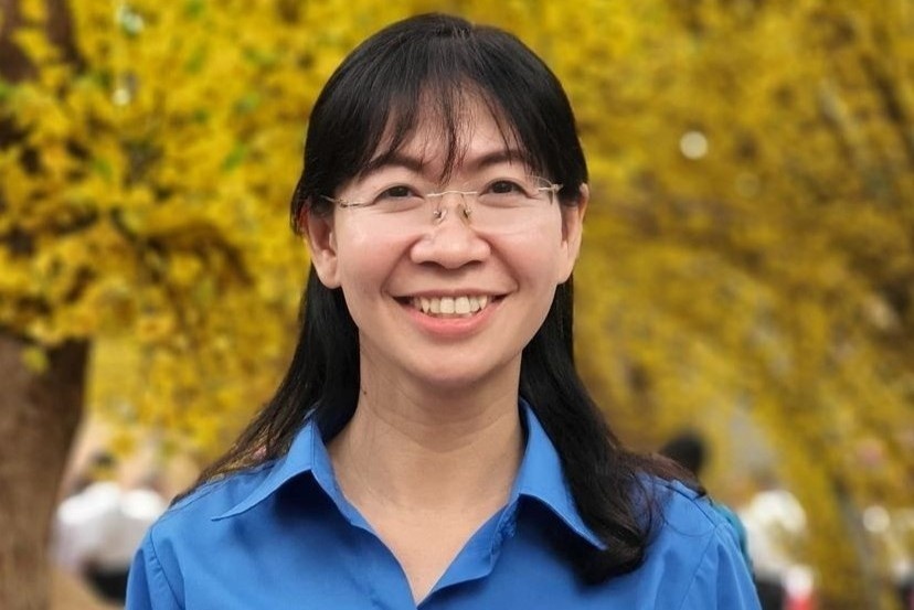 Ba Phan Thi Thanh Phuong lam Bi thu Thanh doan TP.HCM hinh anh