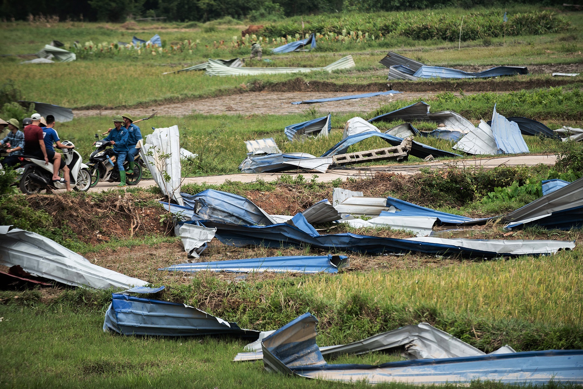 loc xoay khien xuong go sap lam 3 nguoi chet anh 1