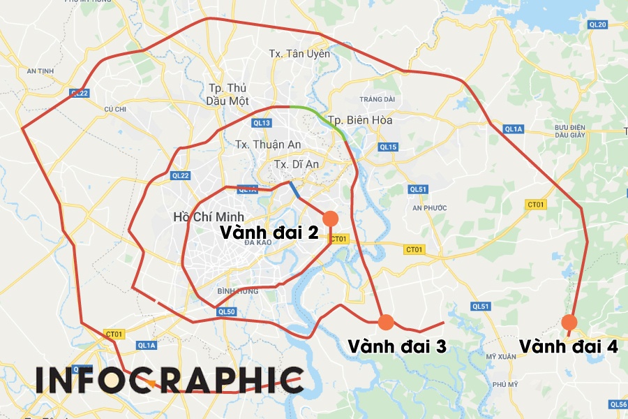 3 duong vanh dai 10 nam chua the khep kin o TP.HCM hinh anh