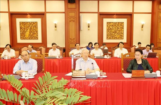 Tong bi thu,  Chu tich nuoc Nguyen Phu Trong anh 3