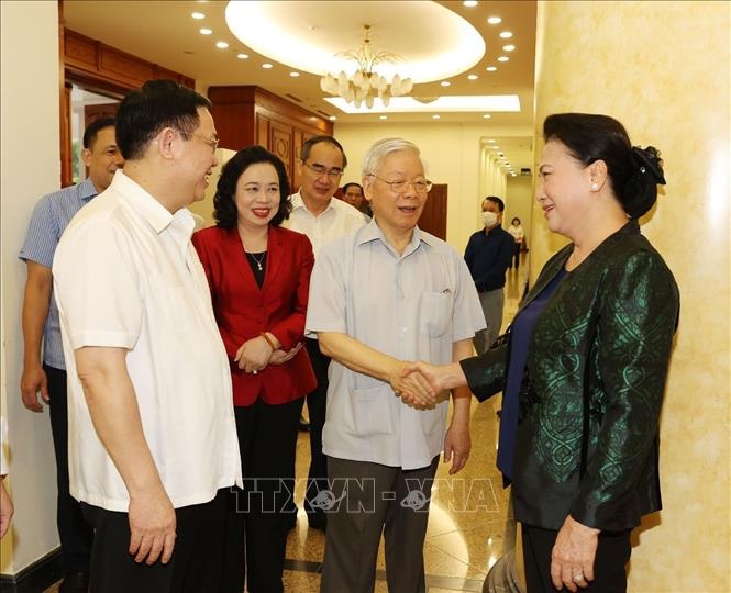 Tong bi thu,  Chu tich nuoc Nguyen Phu Trong anh 1