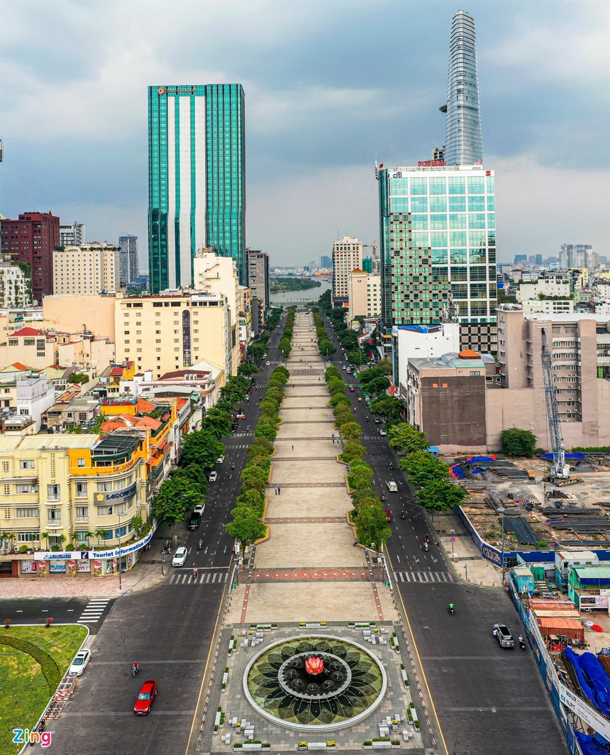 mo rong tuyen pho di bo TP.HCM anh 1