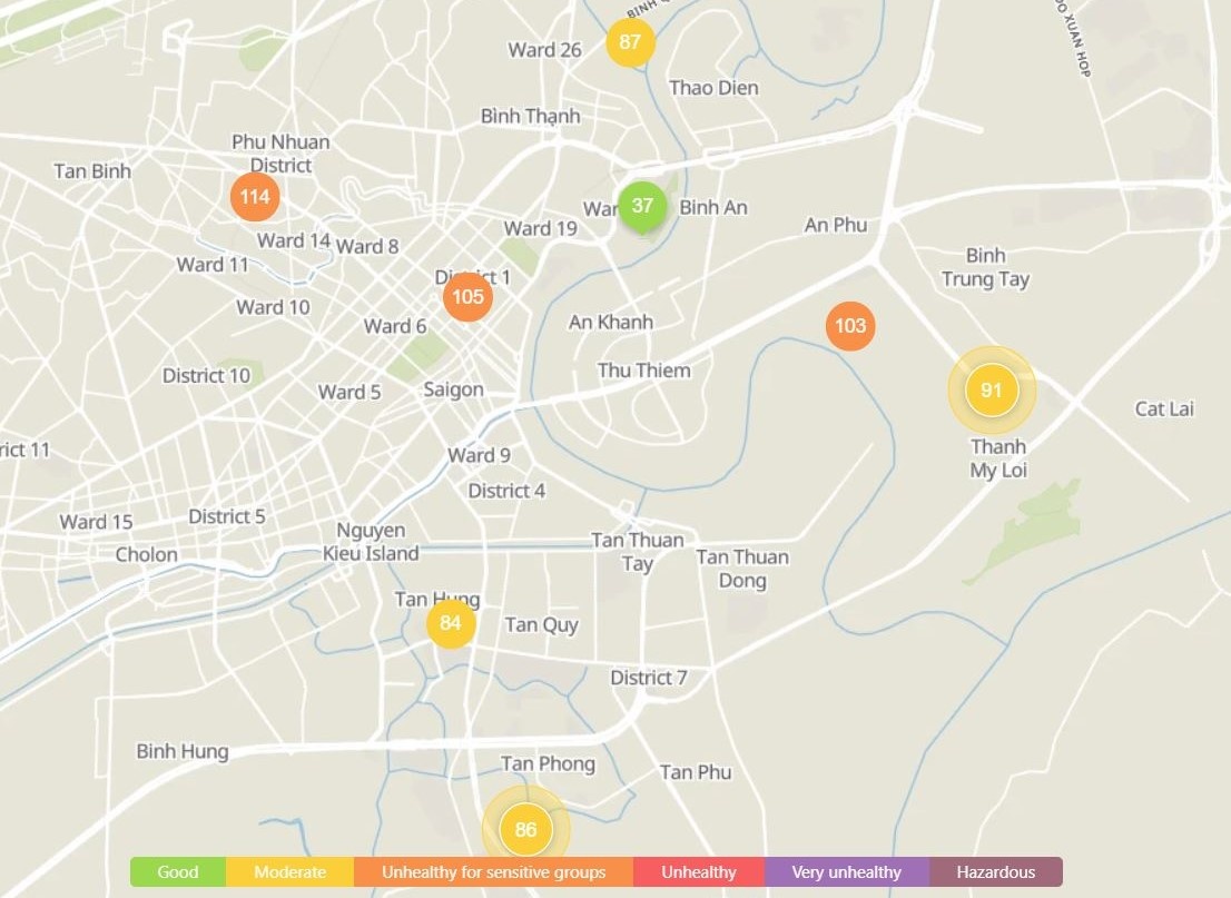 Suong mu TP.HCM anh 2
