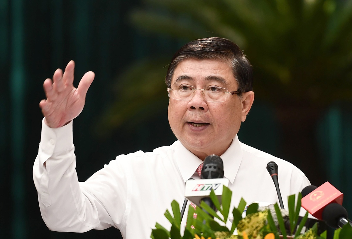 Chu tich TP.HCM nhan trach nhiem cai thien moi truong dau tu hinh anh