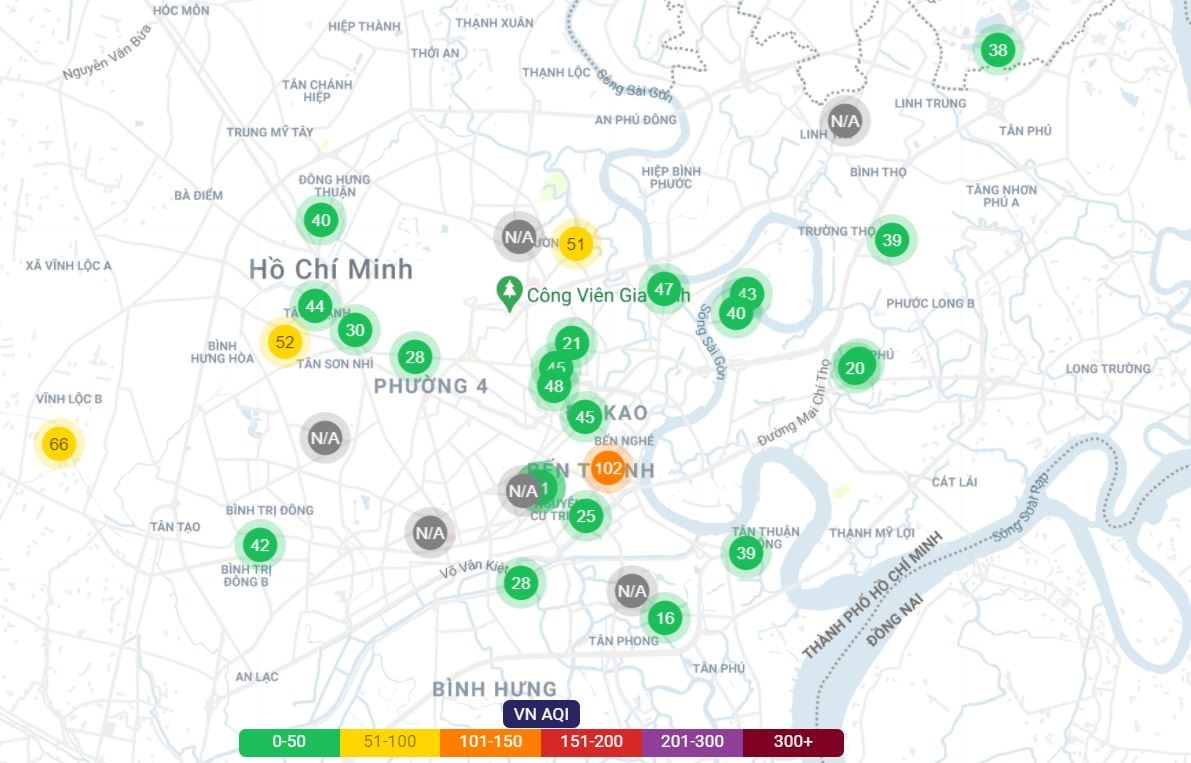 du bao thoi tiet TP.HCM anh 1