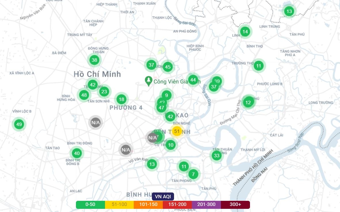 du bao thoi tiet TP.HCM va Nam Bo anh 1
