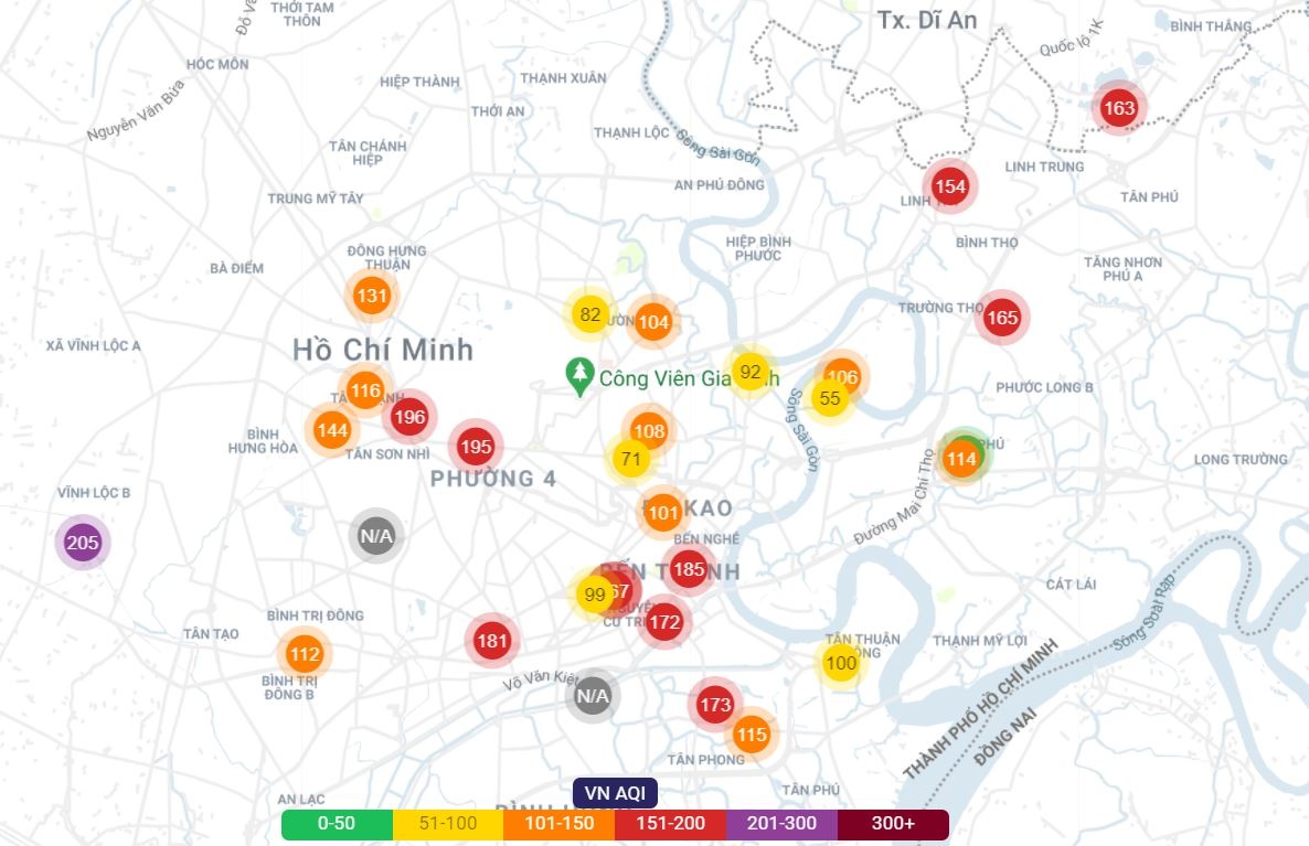 o nhiem khong khi TP.HCM anh 1