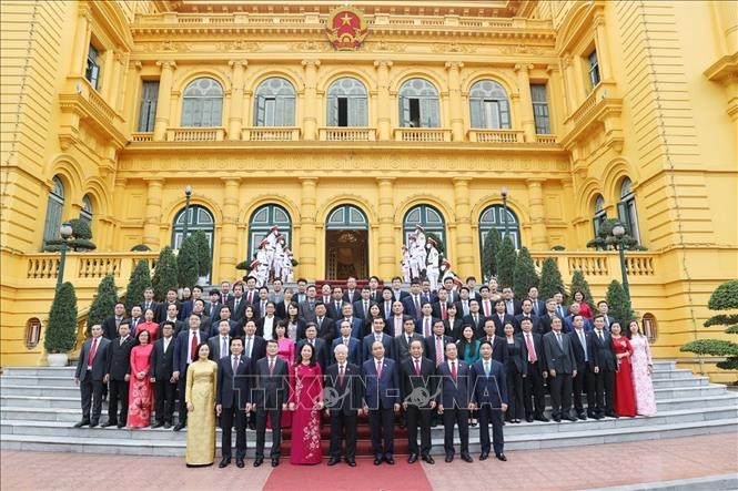 Le ban giao cong viec cua Chu tich nuoc anh 9