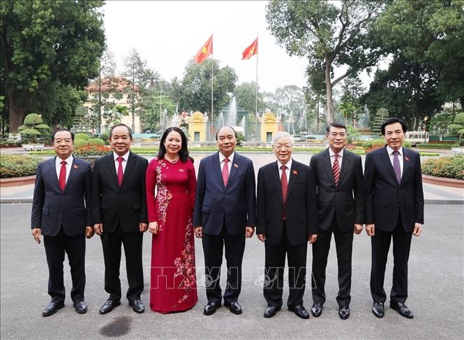 Le ban giao cong viec cua Chu tich nuoc anh 8