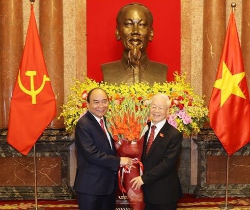 Le ban giao cong viec cua Chu tich nuoc hinh anh