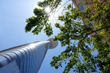 TP.HCM nang som, mua dong chieu toi hinh anh