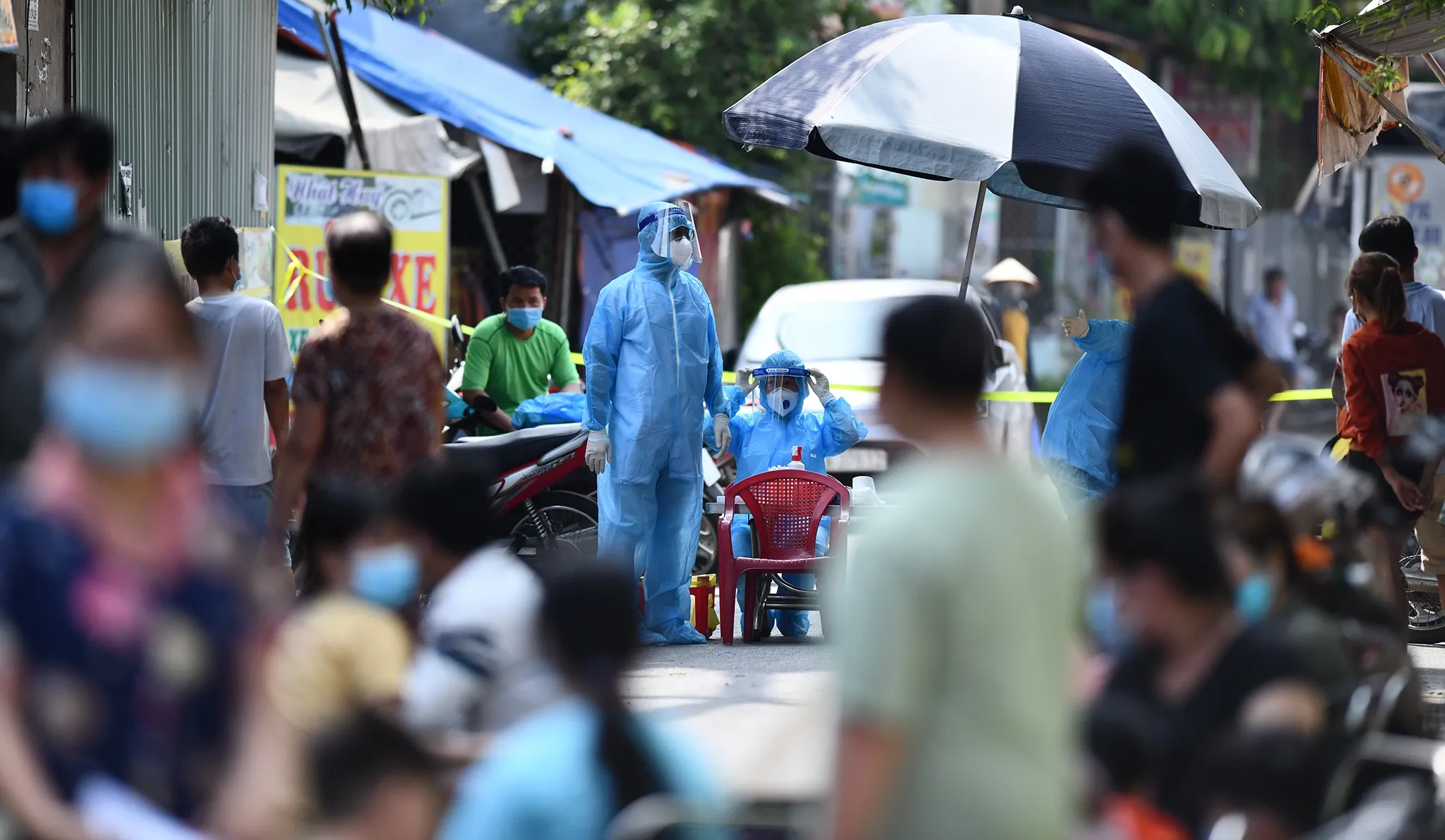 Phong toa mot can nha tai TP.HCM hinh anh