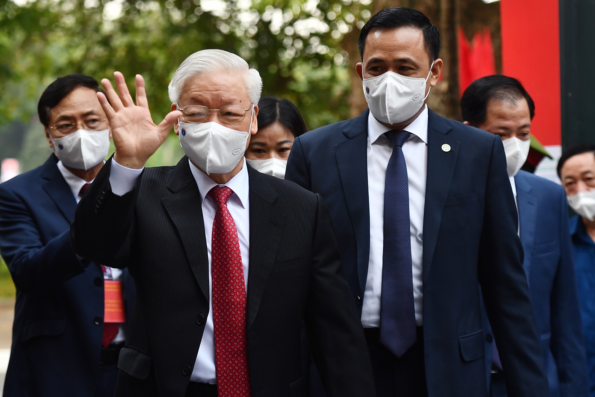 Thu tuong Pham Minh Chinh bo phieu anh 1