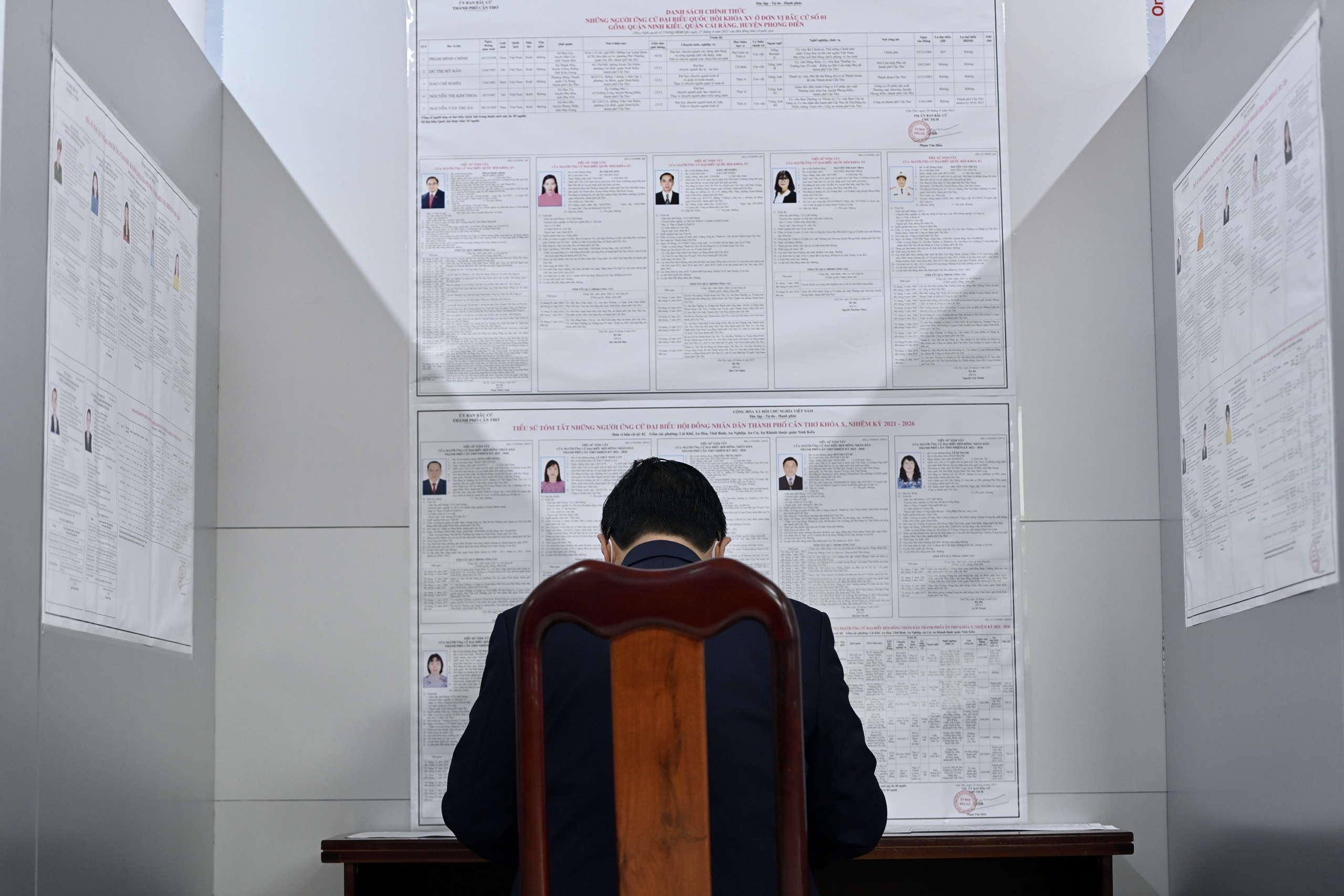 Thu tuong Pham Minh Chinh bo phieu anh 9