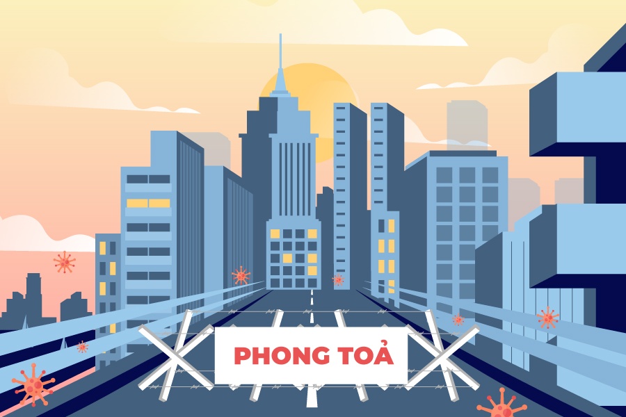 Cap nhat cac diem phong toa tai TP.HCM hinh anh