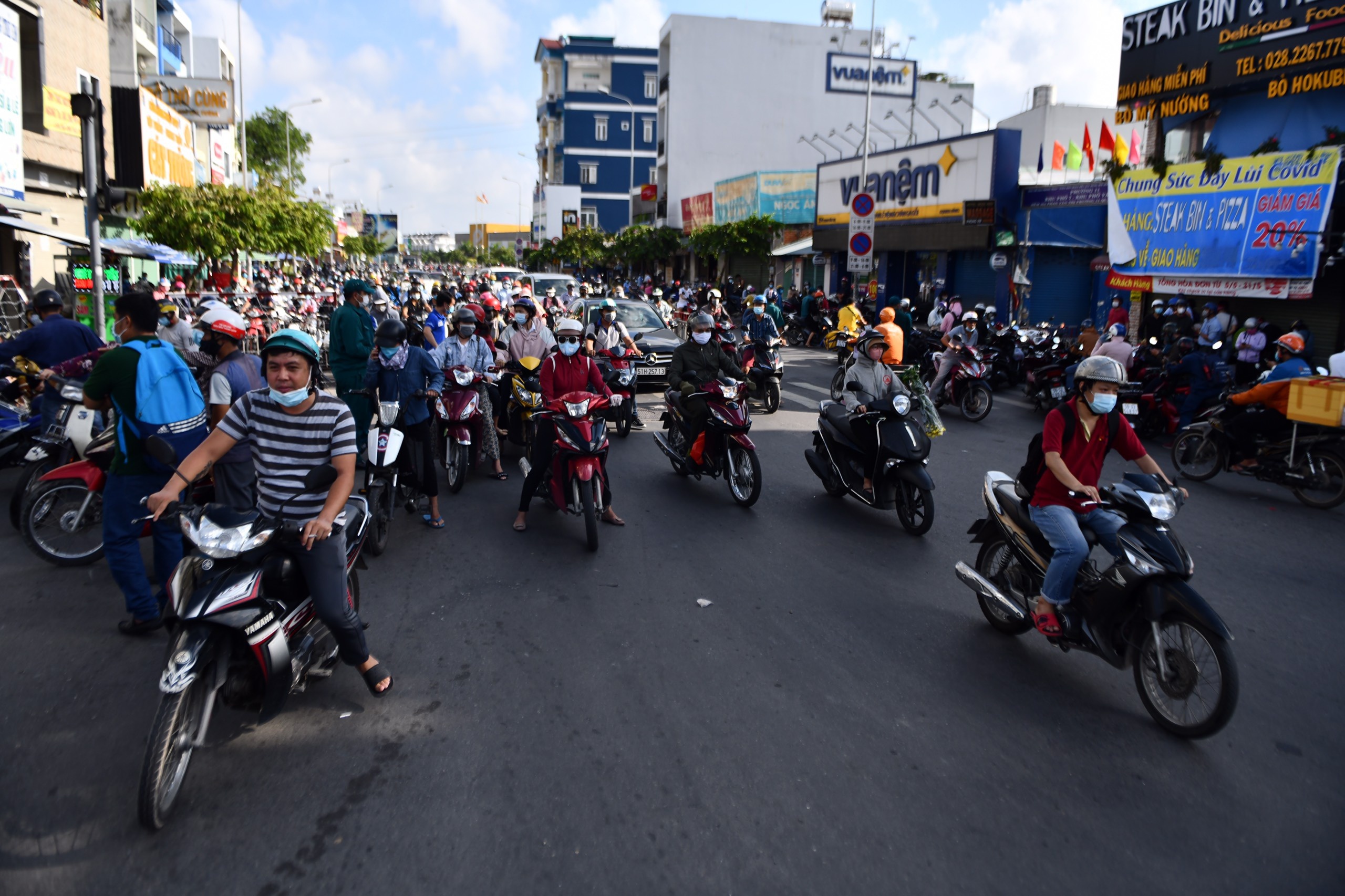 quận Gò Vấp áp dụng Chỉ thị 16 ảnh 2 quan Go Vap ap dung Chi thi 16 anh 2