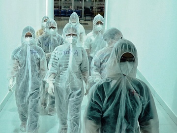 San sang chuyen Benh vien huyen Cu Chi thanh noi dieu tri Covid-19 hinh anh