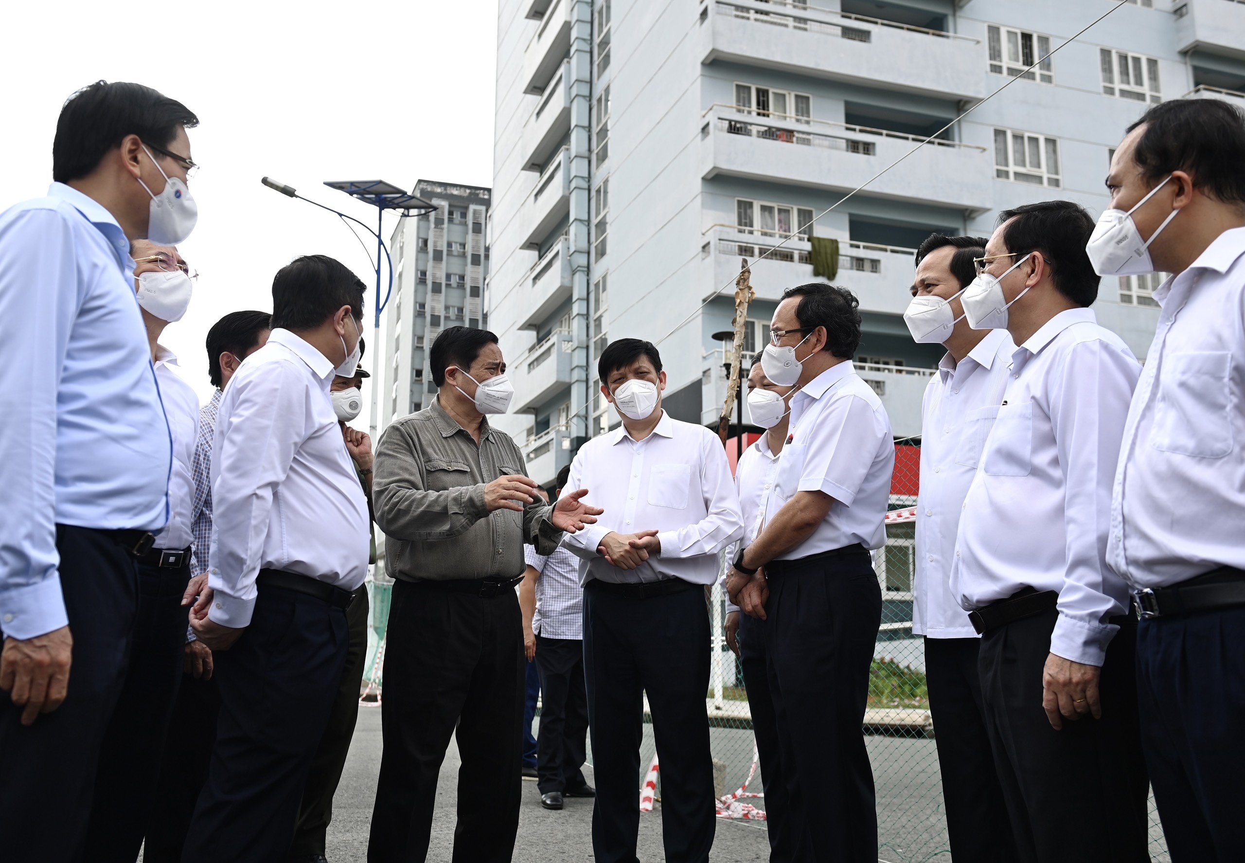 Thu tuong Pham Minh Chinh lam viec voi Tp.HCM anh 1