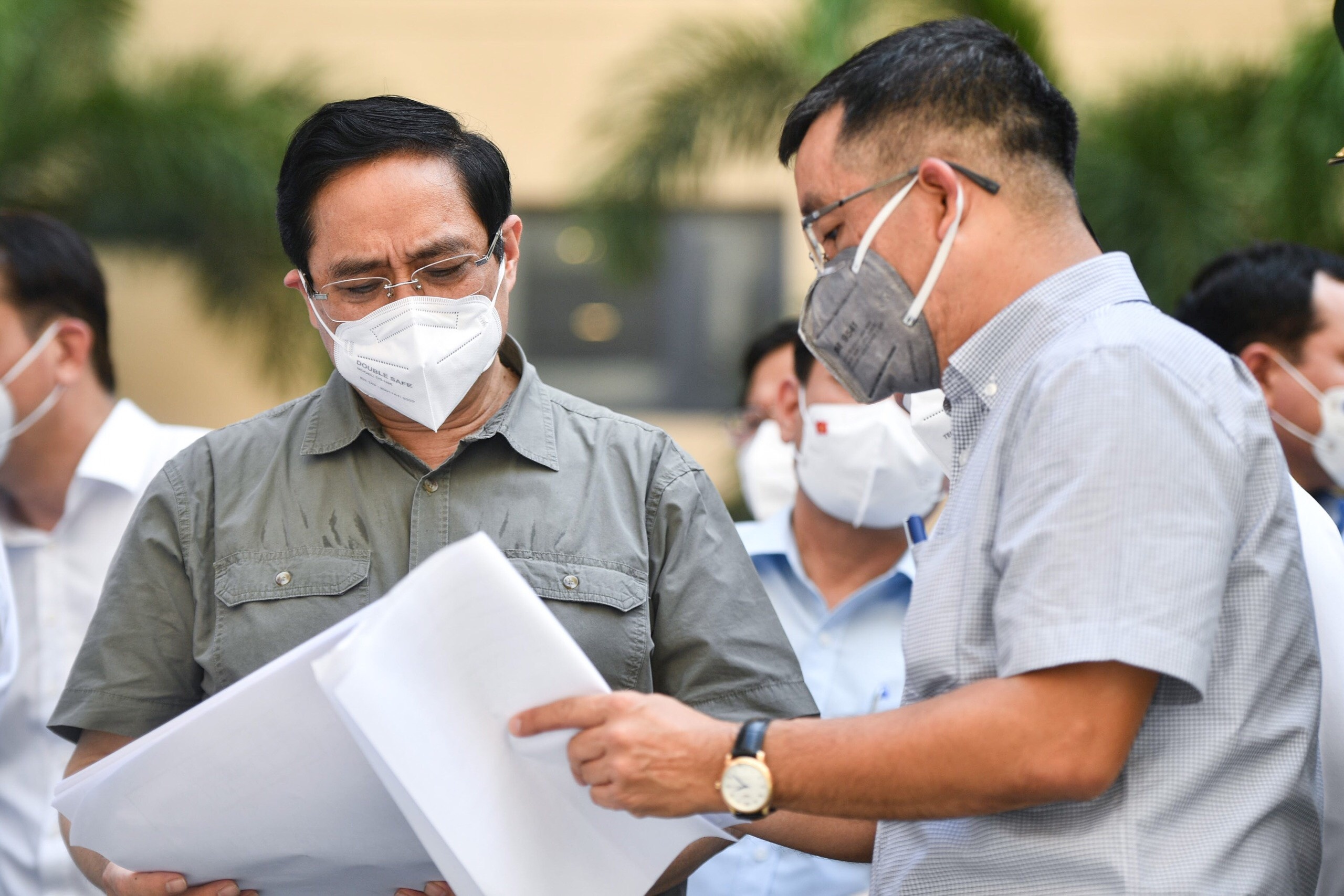 Thu tuong Pham Minh Chinh lam viec tai TP.HCM anh 1