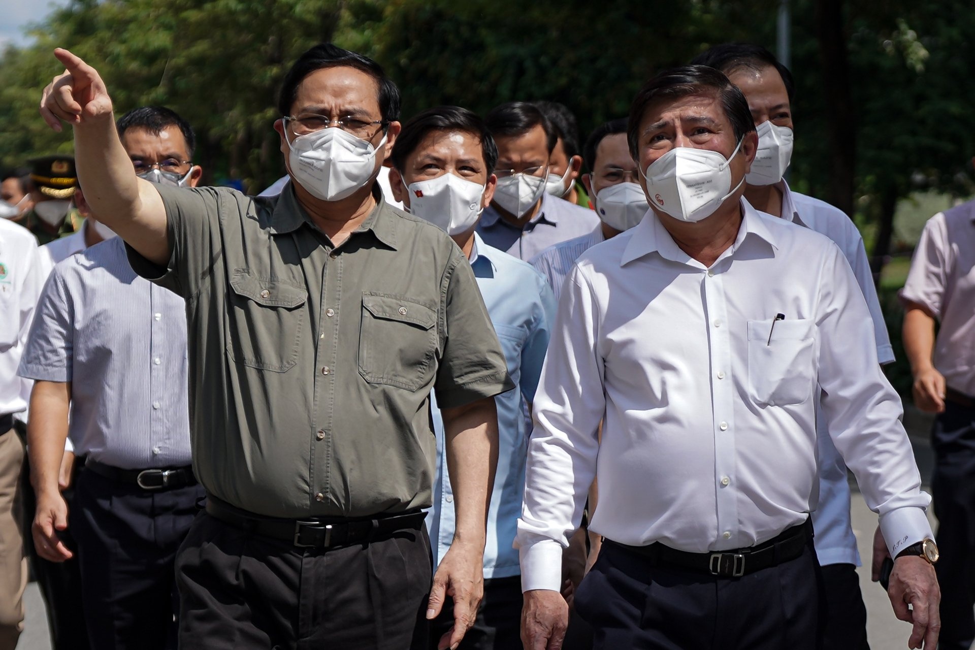 9 chuyen kiem tra trong 24 gio de ngan dich o phia Nam cua Thu tuong hinh anh