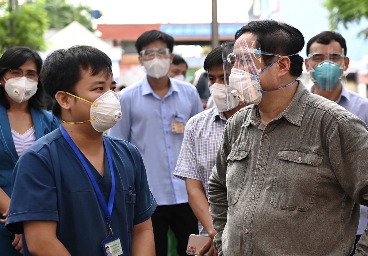 Thu tuong Pham Minh Chinh kiem tra tai Binh Duong anh 1