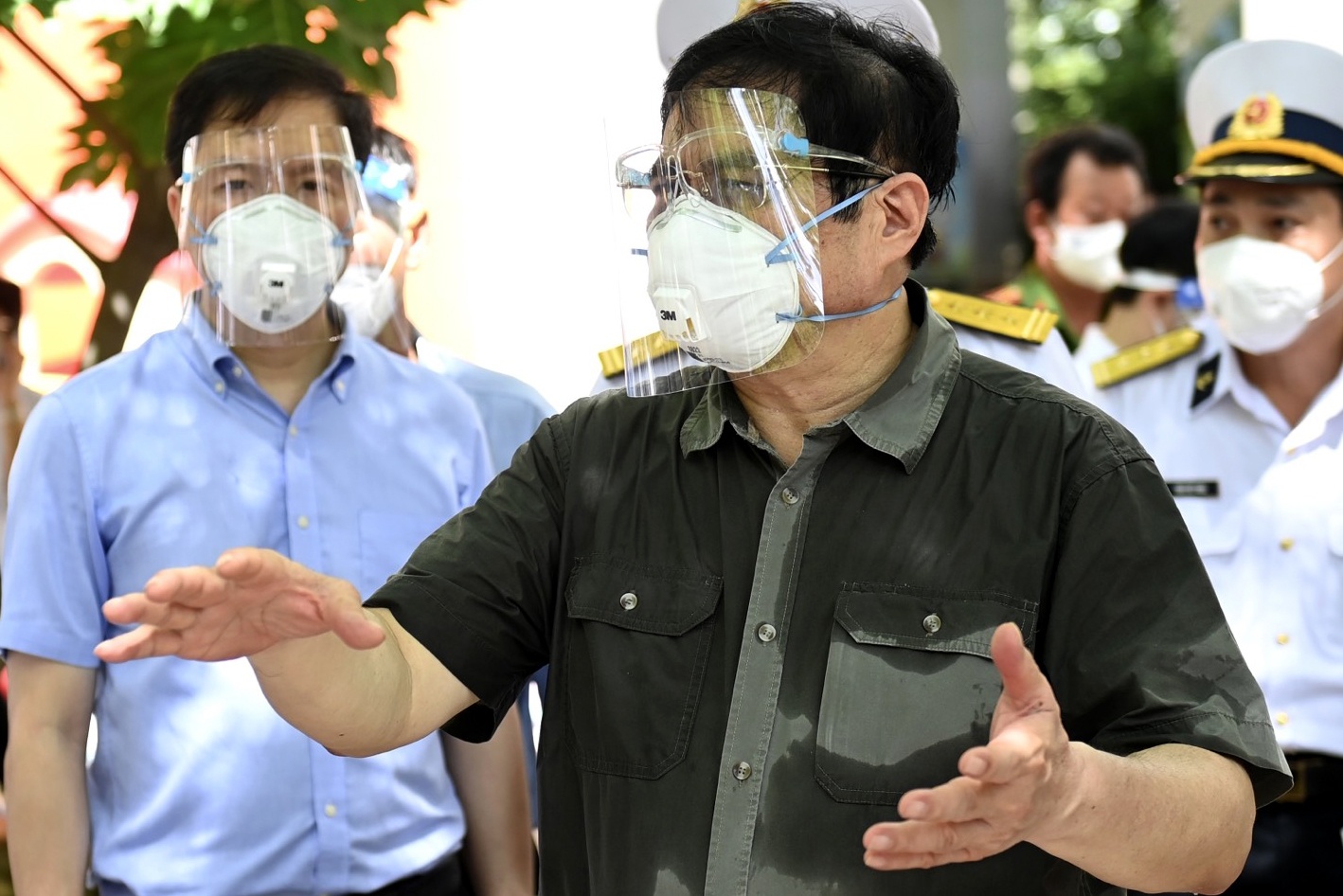 Ba chuyen kiem tra o tam dich va phep thu cua Thu tuong hinh anh