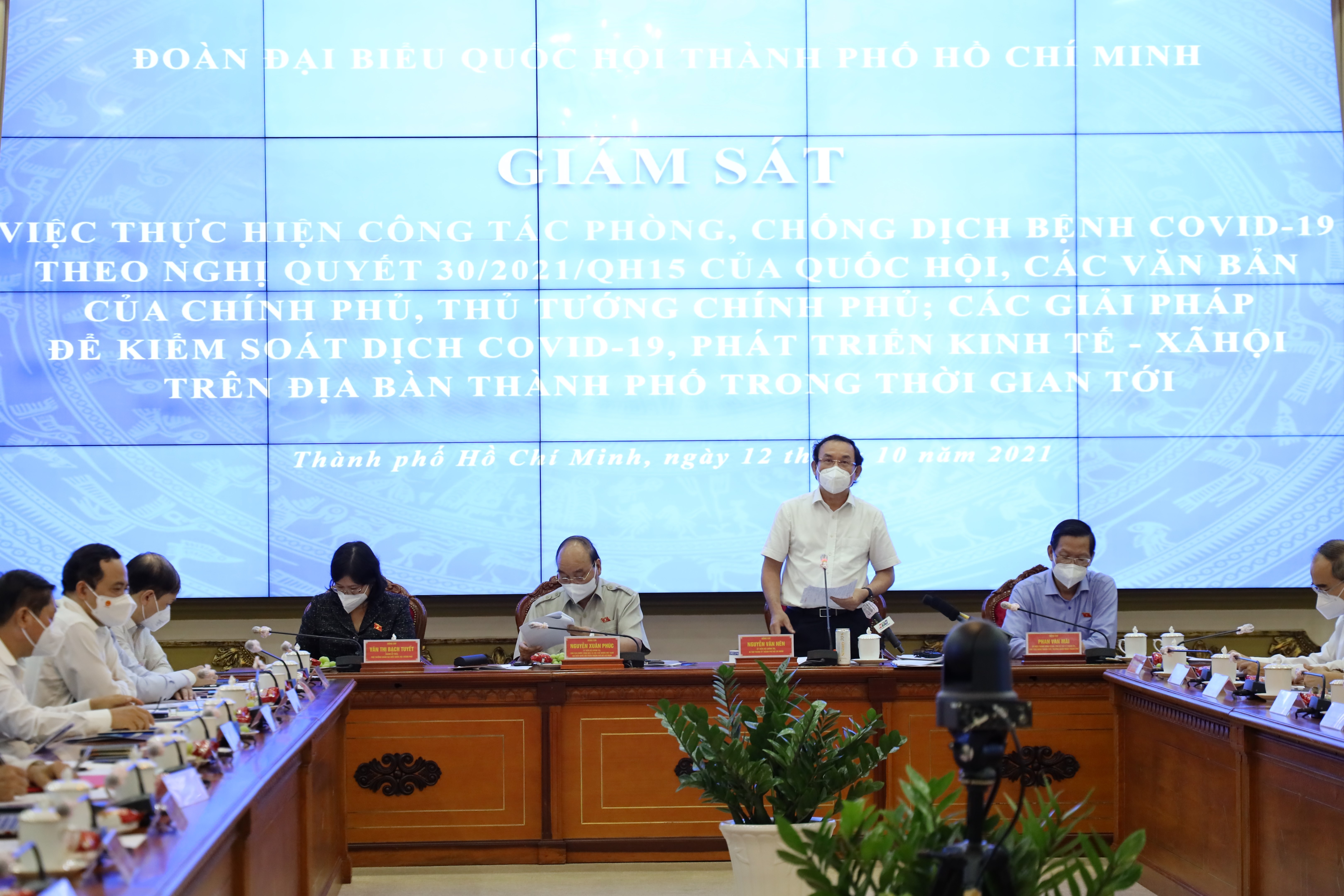 Bi thu Thanh uy TP.HCM Nguyen Van Nen anh 1