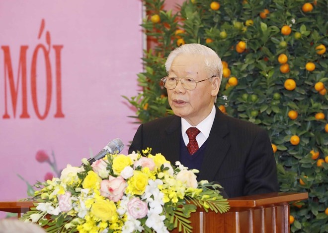 Tong bi thu Nguyen Phu Trong anh 1