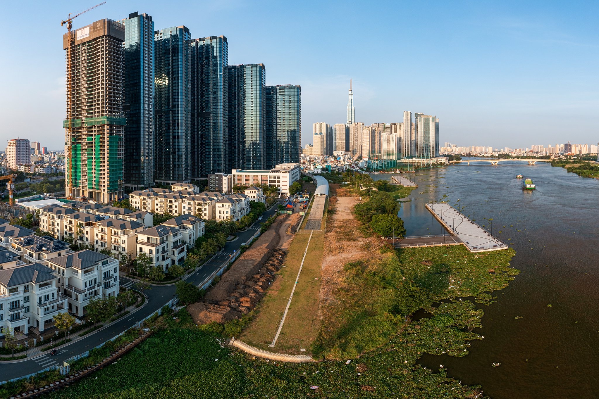 Do thi song nuoc nhung TP.HCM ngheo nan khong gian cong cong ven song hinh anh